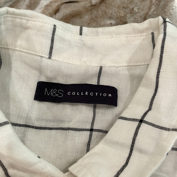 Linen Blend Long Tank - Picture 6 of 12